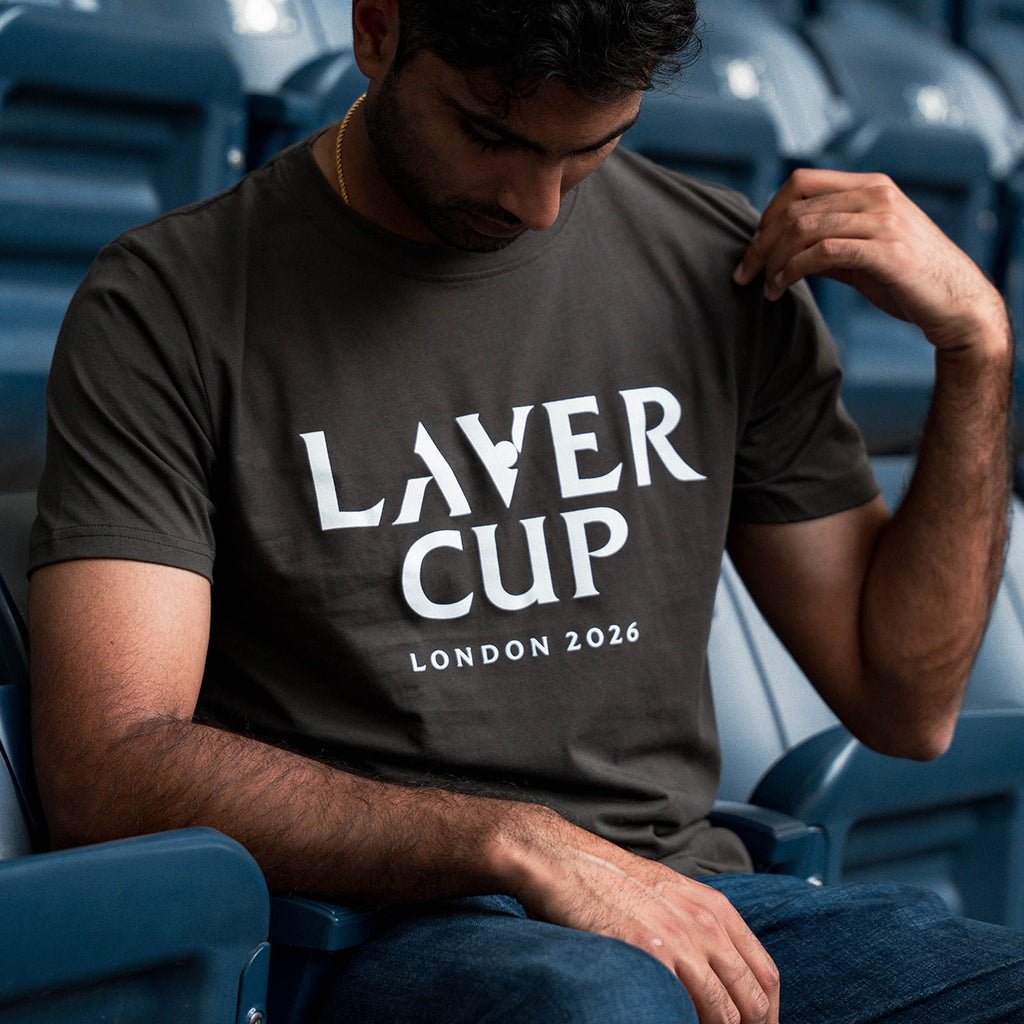 Laver Cup London 26 Tee (Dark Gray)